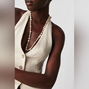 NWT Free People Miami Shell Necklace